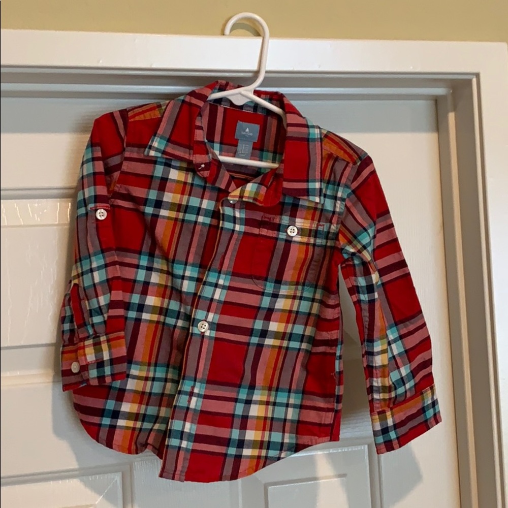 Kids Button Down Shirt